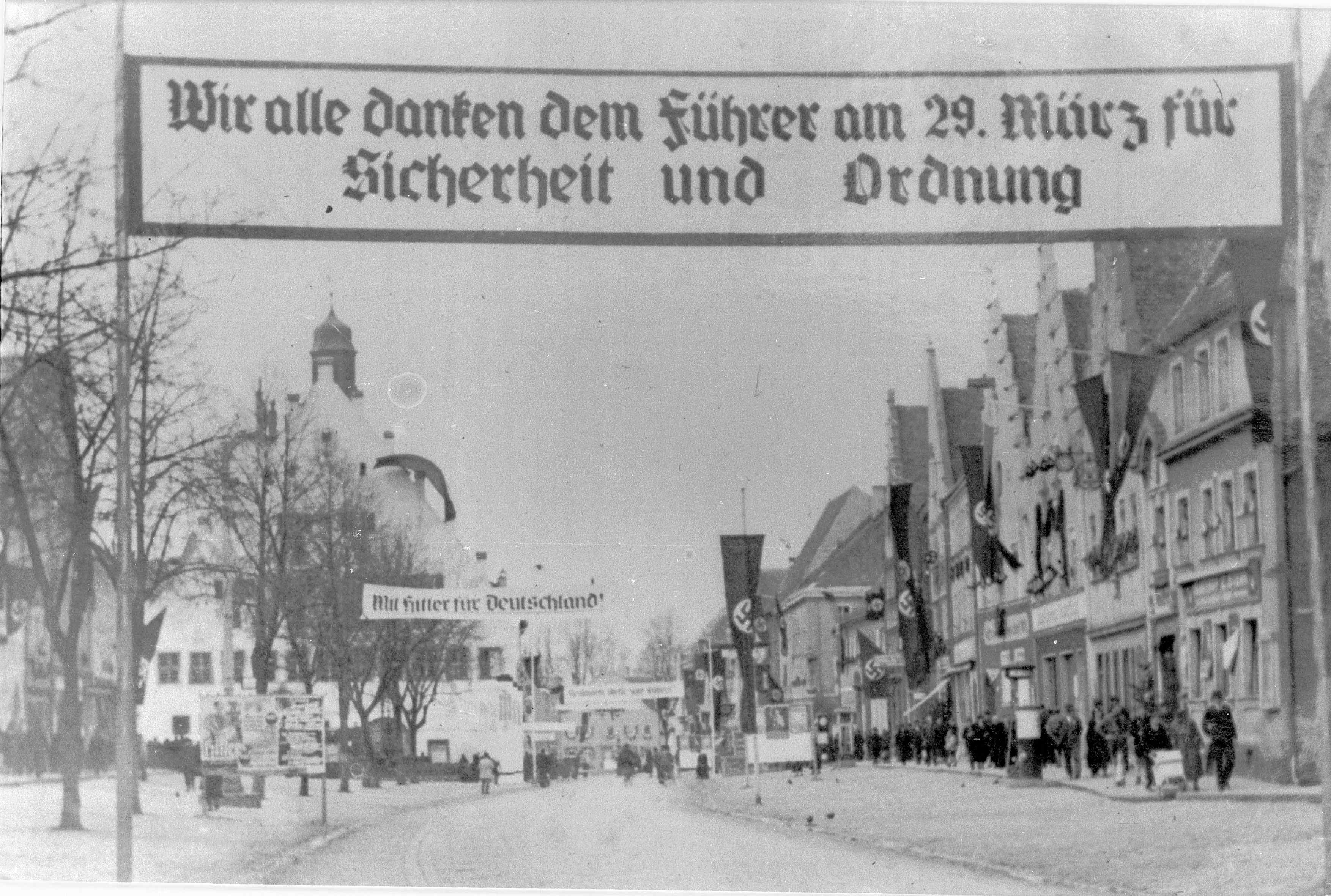 003 Marktstraße, NS Propaganda